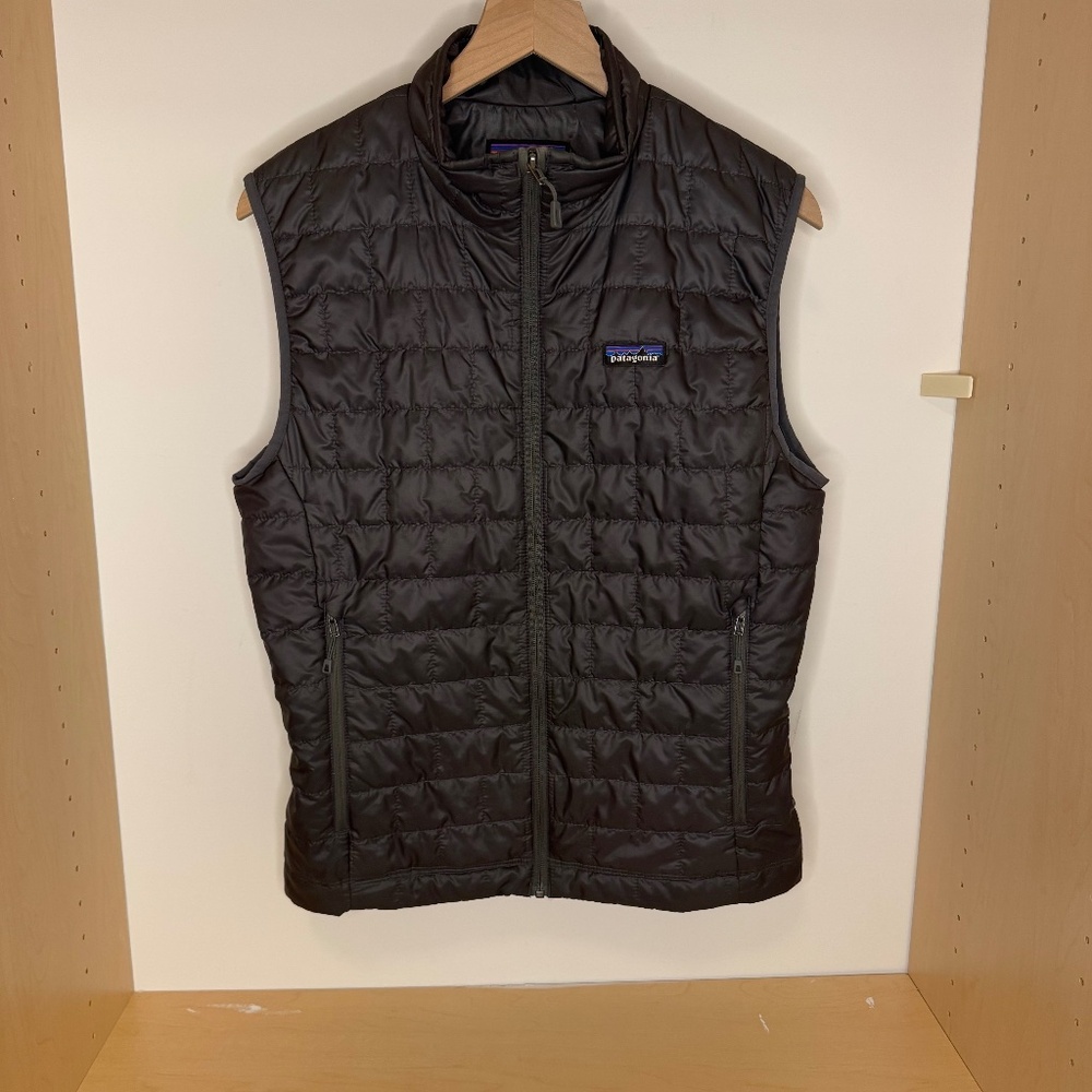 FLAWLESS Patagonia Nano Puff Vest Gray STY84242 Men’s Small